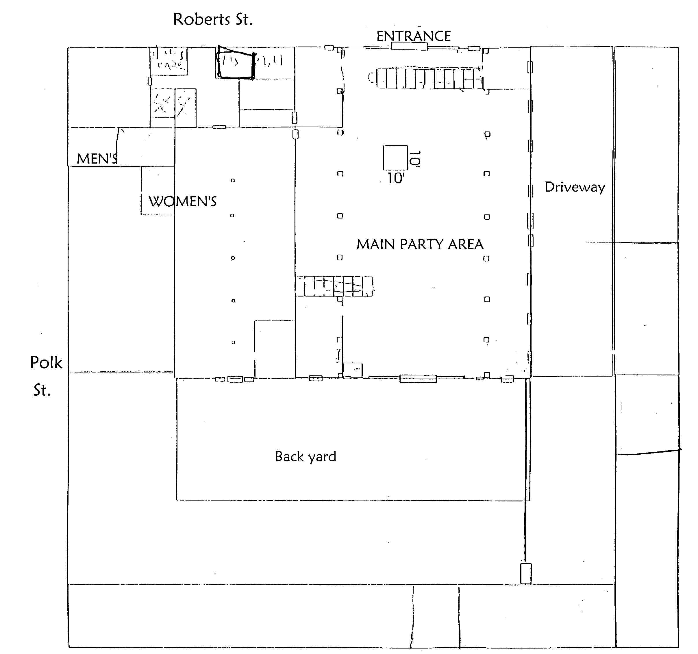 Venue layout